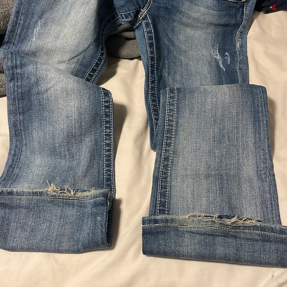 Miss Me Bootcut Low Rise Jeans - Gem